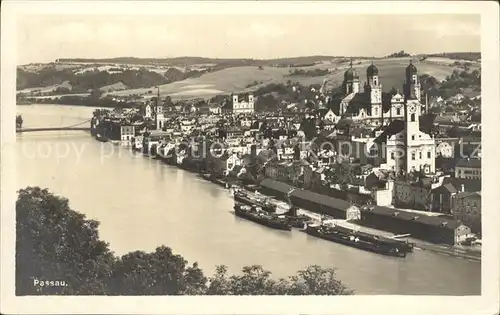 Passau Donaupartie Dom Kat. Passau