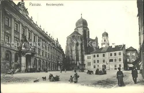 Passau Residenzplatz Kat. Passau