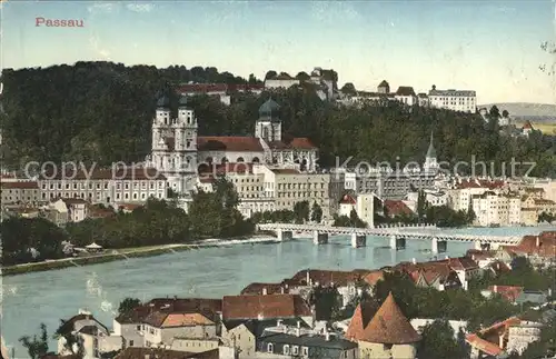 Passau Partie am Inn mit Dom Kat. Passau