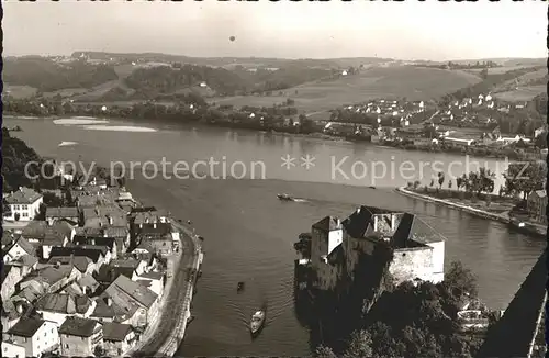 Passau mit Ilz Donau Inn und Niederhaus Kat. Passau