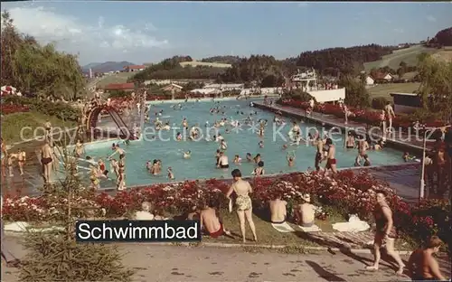 Viechtach Bayerischer Wald Schwimmbad Kat. Viechtach
