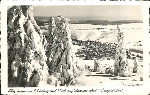 Fichtelberg Oberwiesenthal Skigebiet  Kat. Oberwiesenthal