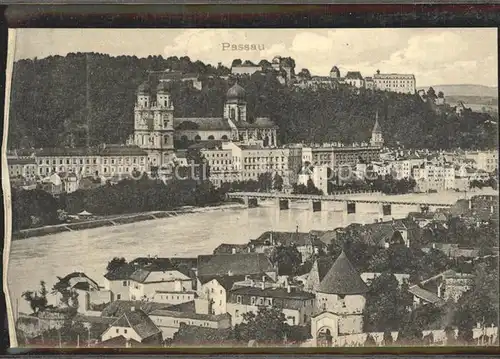 Passau Dreifluessestadt Donau Inn und Ilz Kat. Passau