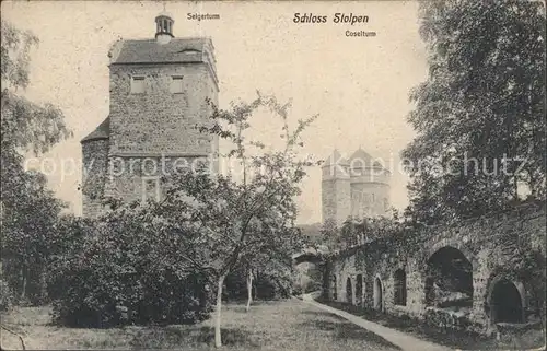 Stolpen Schloss Coselturm Kat. Stolpen