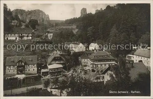 Rathen Saechsische Schweiz  Kat. Rathen Sachsen