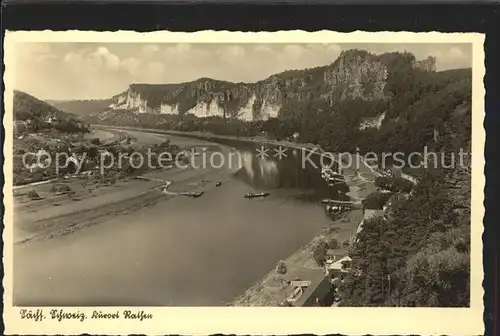 Rathen Saechsische Schweiz Elbtal  Kat. Rathen Sachsen