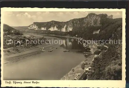 Rathen Saechsische Schweiz Elbtal Kat. Rathen Sachsen