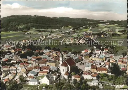 Viechtach Bayerischer Wald Fliegeraufnahme Kat. Viechtach