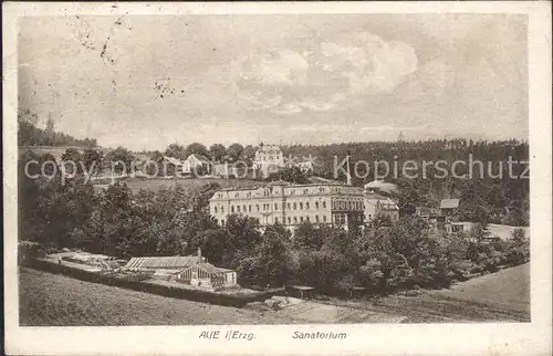 Aue Erzgebirge Sanatorium Kat. Aue