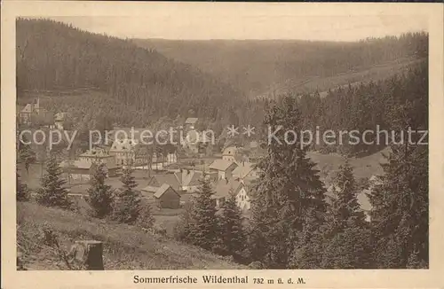 Wildenthal Eibenstock Ortsblick
