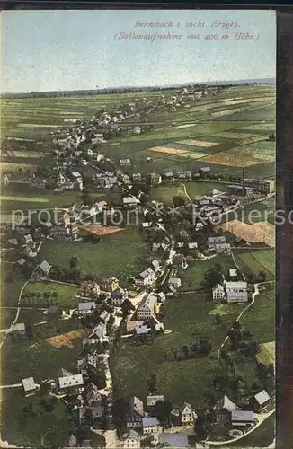 Bernsbach Ballonaufnahme Kat. Bernsbach