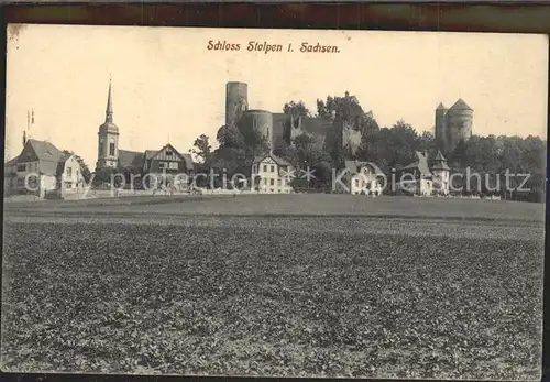 Stolpen Kirche und Schloss Kat. Stolpen