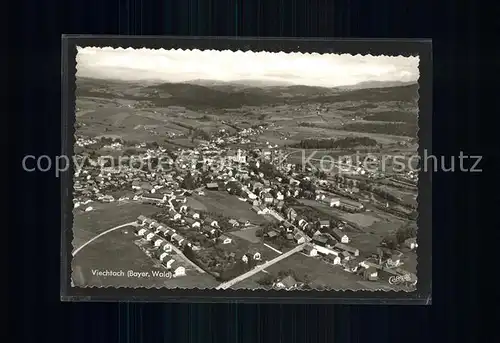 Viechtach Bayerischer Wald Fliegeraufnahme Kat. Viechtach