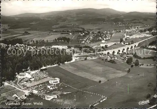 Viechtach Bayerischer Wald Fliegeraufnahme Kat. Viechtach