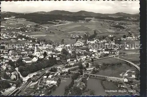 Viechtach Bayerischer Wald Fliegeraufnahme Kat. Viechtach