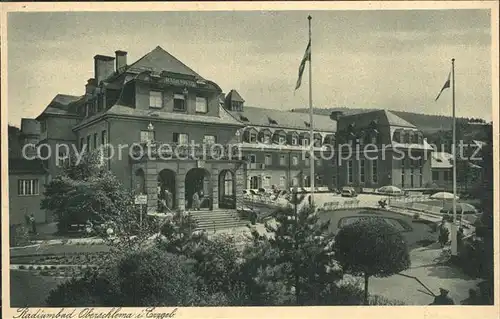 Oberschlema Erzgebirge Radiumbad Kurhaus Kat. Bad Schlema