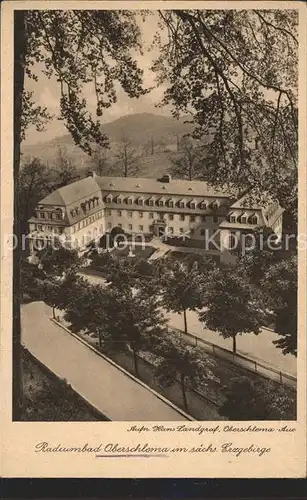 Oberschlema Erzgebirge Radiumbad Kurhaus Kat. Bad Schlema