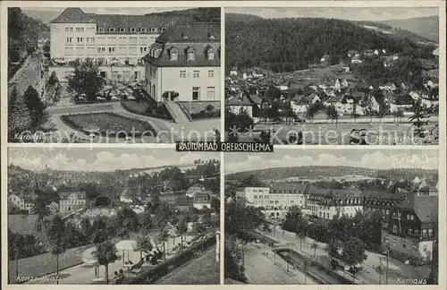 Oberschlema Erzgebirge Kurhotel Hammerberg Konzertplatz Kurhaus Kat. Bad Schlema