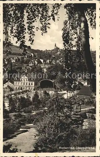 Oberschlema Erzgebirge Konzertplatz Radiumbad Kat. Bad Schlema