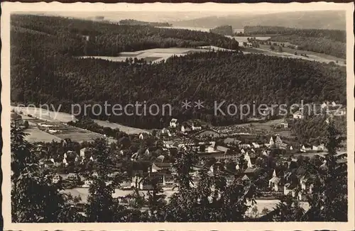 Oberschlema Erzgebirge Panorama Blick vom Gleesberg Radiumbad Kat. Bad Schlema