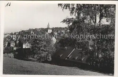 Annaberg Buchholz Erzgebirge Ortsansicht Kat. Annaberg