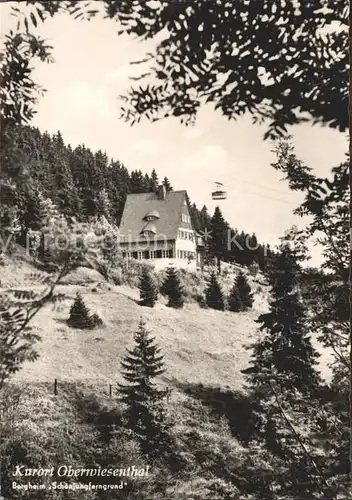 Oberwiesenthal Erzgebirge Bergheim Schoenjungferngrund Kat. Oberwiesenthal