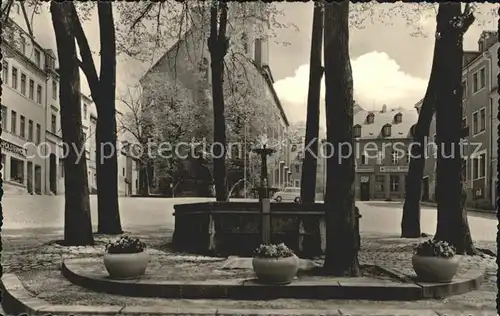 Auerbach Vogtland Kirchplatz Kat. Auerbach