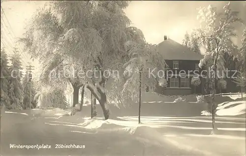 Bad Reiboldsgruen Wintersportplatz Zoebischhaus Kat. Auerbach