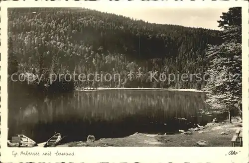 Arbersee Seewand Kat. Bayerisch Eisenstein