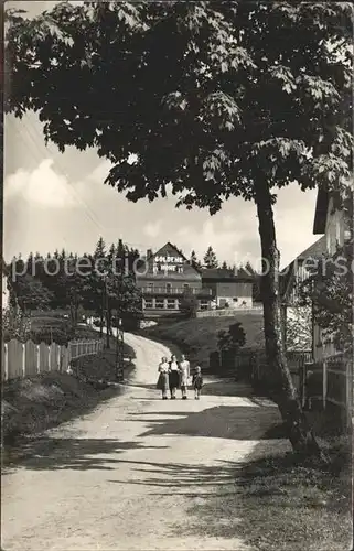 Auerbach Vogtland Gaststaette Goldene Hoehe Kat. Auerbach