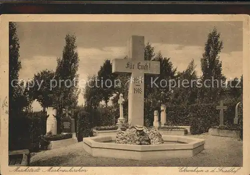 Markneukirchen Ehrenhainauf dem Friedhof Kat. Markneukirchen