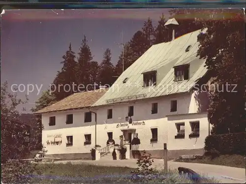 Zwiesel Niederbayern Waldhaus Kat. Zwiesel