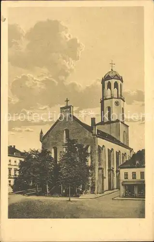 Auerbach Vogtland Kirche Kat. Auerbach