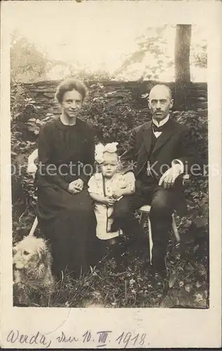 Werda Auerbach Familienfoto Kat. Werda Auerbach