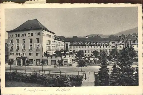 Oberschlema Erzgebirge Kurhaus Kurhotel Radiumbad Kat. Bad Schlema