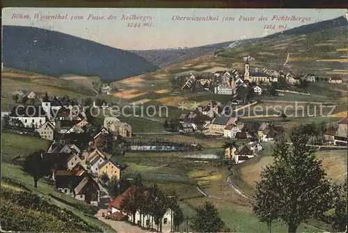 Oberwiesenthal Erzgebirge Boehmisch Wiesenthal Keilberg Fichtelberg Kat. Oberwiesenthal