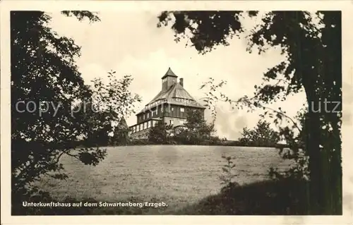 Neuhausen Erzgebirge Unterkunftshaus Schwartenberg Kat. Neuhausen Erzgebirge