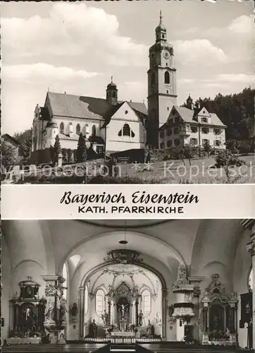Bayerisch Eisenstein Katholische Pfarrkirche Kat. Bayerisch Eisenstein