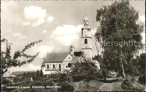 Bayerisch Eisenstein Kirche Kat. Bayerisch Eisenstein