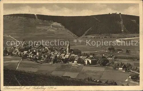 Oberwiesenthal Erzgebirge Gesamtansicht  Kat. Oberwiesenthal