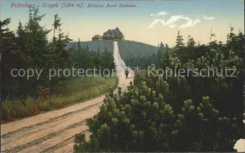 Fichtelberg Oberwiesenthal Unterkunftshaus Kat. Oberwiesenthal