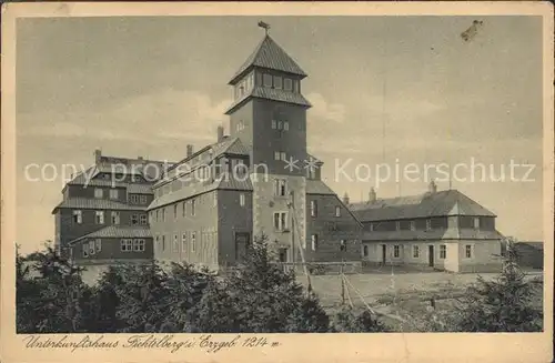 Fichtelberg Oberwiesenthal Unterkunftshaus Kat. Oberwiesenthal