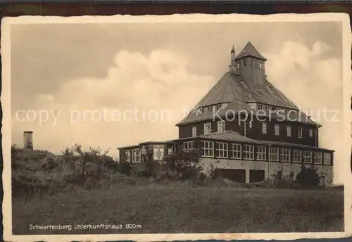 Neuhausen Erzgebirge Schwartenberg Unterkunftshaus Kat. Neuhausen Erzgebirge