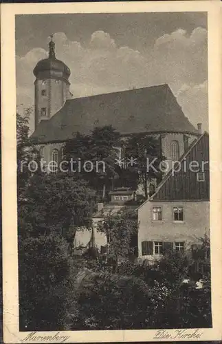 Marienberg Erzgebirge Kirche Kat. Marienberg