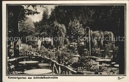 Marienberg Erzgebirge Konzertgarten der Schindelbachmuehle Kat. Marienberg