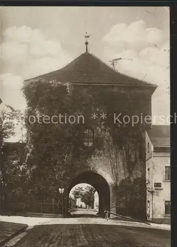 Marienberg Erzgebirge Zschopauer Tor Kat. Marienberg