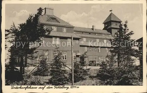 Fichtelberg Oberwiesenthal Unterkunftshaus Kat. Oberwiesenthal