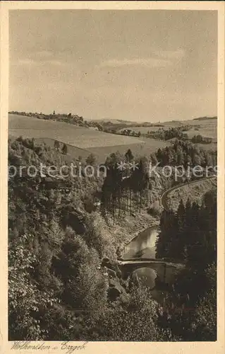 Wolkenstein Erzgebirge Teilansicht Kat. Wolkenstein