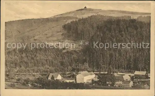 Neuhausen Erzgebirge Schwartenberg Unterkunftshaus Kat. Neuhausen Erzgebirge