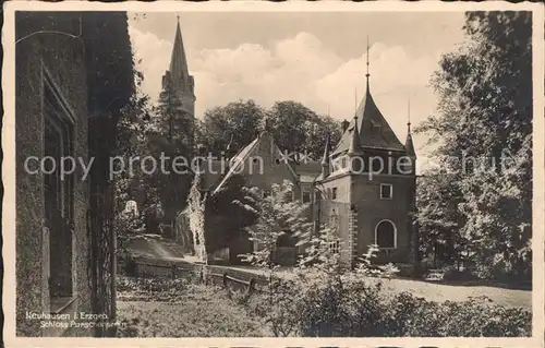 Neuhausen Erzgebirge Schloss Purschenhausen Kat. Neuhausen Erzgebirge